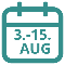 3.-15. August