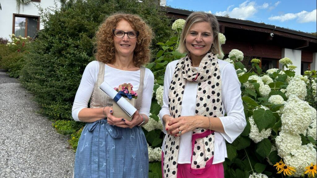 v.l.n.r. Zsófia Eszenyi und Heidemarie Schrei © MBN Tourismus