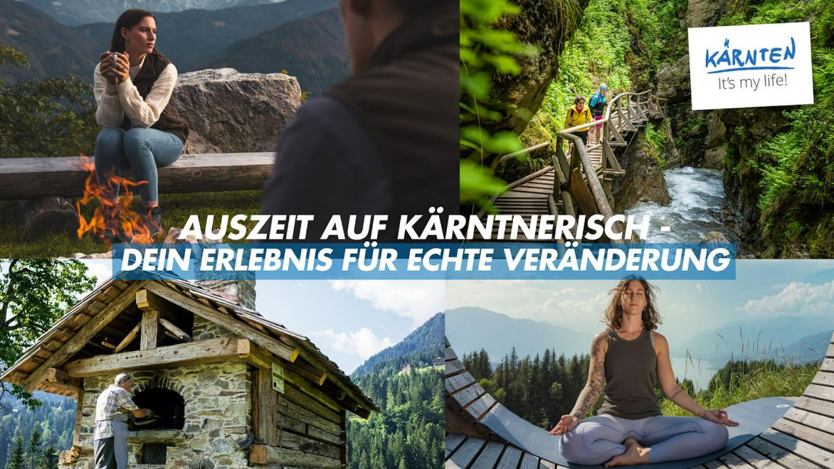Auszeit auf kärntnerisch © Kärnten Werbung