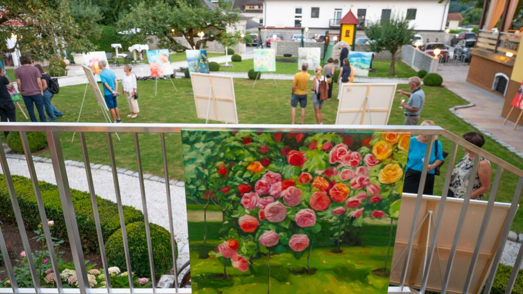 Kunst am Abend © Gerdhild Goellner